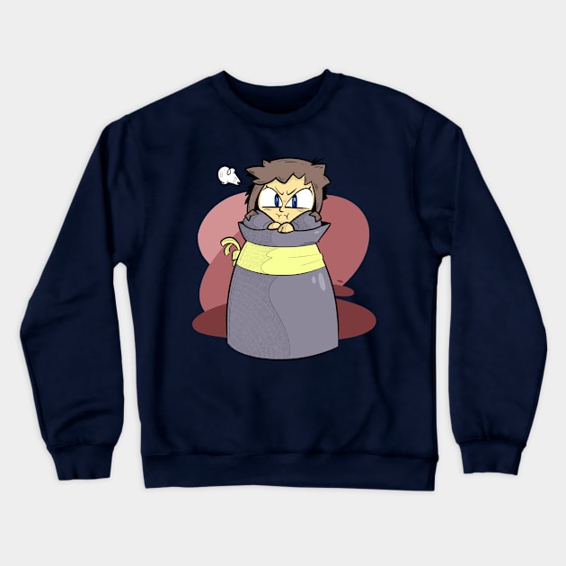 Hat Kid in Hat Crewneck Sweatshirt by Peables